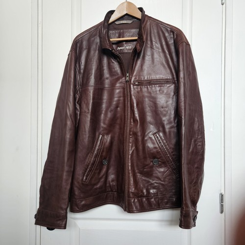Blouson cuir agneau aigle xl - cuir,