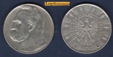 Pologne 10 Zlotych 1939 TTB