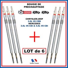 6 BOUGIE PRÉCHAUFFAGE pour