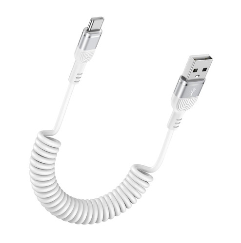 Usb iphone pro coiled car - iphone,