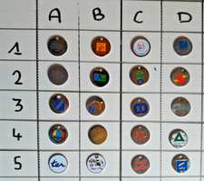 clecad ou jetons de caddie - 1