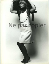 MODE COURREGES 1975 mannequin grande photo 23 x 18 cm par Jean-Marc Maniatis