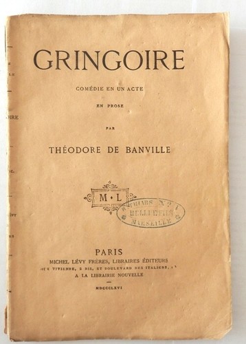 Banville gringoire 1866 - banville,