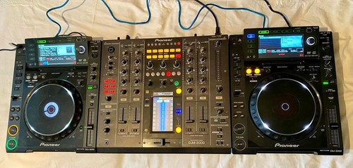 Pioneer cdj2000x2 djm2000 set - pioneer,