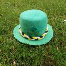 Chapeau en laine feutrée