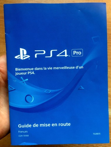 Console ps4 pro - ps4, de