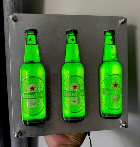 Lampe publicitaire heineken - lampe,