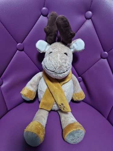 Doudou peluche élan renne - doudou,, élan,