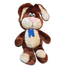 Grande peluche publicitaire Quicky chocolat Nesquick Nestlé 80 cm