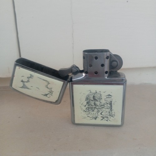 Vintage zippo slim lighter - zippo,