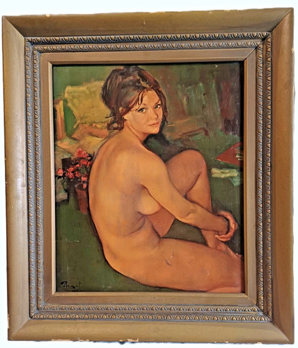 Tableau jeune femme - tableau,
