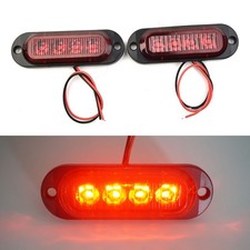 Feux de position latéraux LED utiles feux de voiture remplacement antichoc ABS