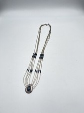 Réf 80 Superbe Collier En Argent Sterling Art Déco