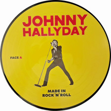 JOHNNY HALLYDAY mad in rock'n'roll Picture Vinyle 33t