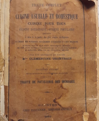 Rare traité complet cuisine - traité,