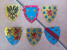 lot de 6 blasons écussons Café Gilbert Excella publicitaire