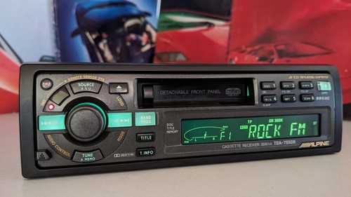 Alpine tda 7550r - tda-7550r, vintage