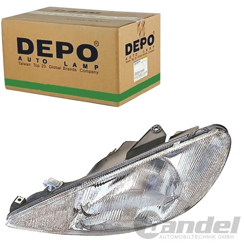 Depo phare gauche avec - depo,