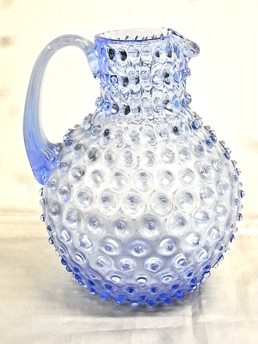 Carafe cristal bleu - carafe,