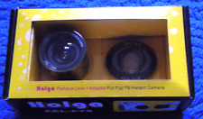 Holga Fisheye Lens+adaptateur Fuji 7S instant camera