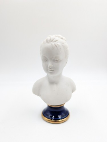 Ancien buste enfant biscuit - ancien,
