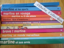 LOT 12 LIVRES  60 titres MARTINE  JEUNESSE ENFANT CASTERMAN livre
