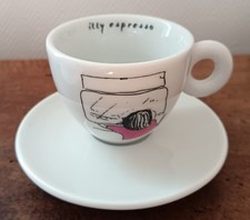 ILLY Expresso Art Collection Tasse + sous-tasse DREAM Shizuka Yolomizo 2003  C93