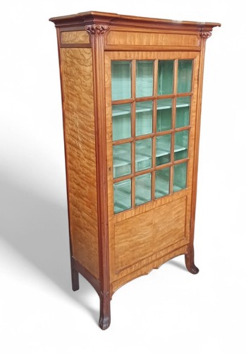 Ancienne vitrine bibliothèque - vitrine,