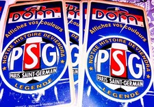 Logo Adhésif Circulaire PSG