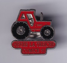 RARE PINS PIN'S .. AGRICULTURE TRACTEUR TRACTOR MF PIERRE LA TREICHE 54 ~FP
