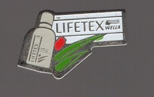 pin's Cosmétiques pour cheveux Lifetex / Wella