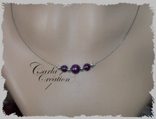 Collier De Perle Violet