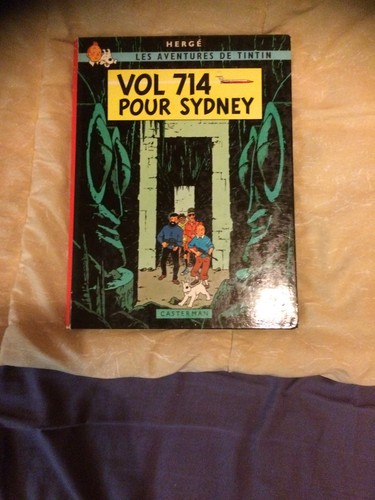 Tintin vol 714 pour sidney - tintin,