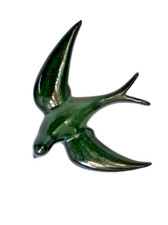 Hirondelle en céramique à