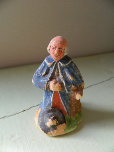 Ancien santon terre cuite
