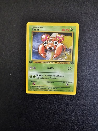 Carte pokémon paras - pokémon, 59/64