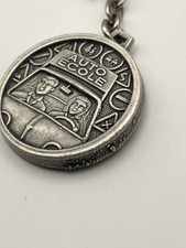 Porte Clé - Auto École Moderne - Automobile / Panneau Signalisation / Vintage 