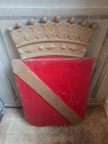Blason porte drapeau - blason,