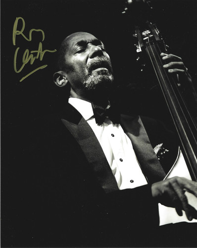 Ron carter real signed photo - ron, a