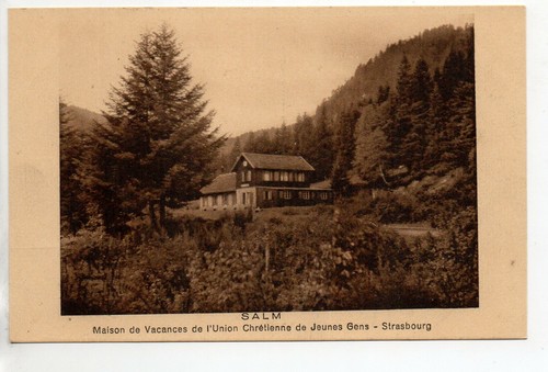Salm alsace bas rhin cpa - rhin,