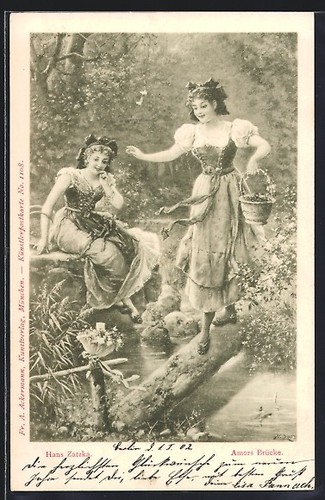Carte postale artiste - postale, hans