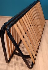 sommier pliant latte et metal