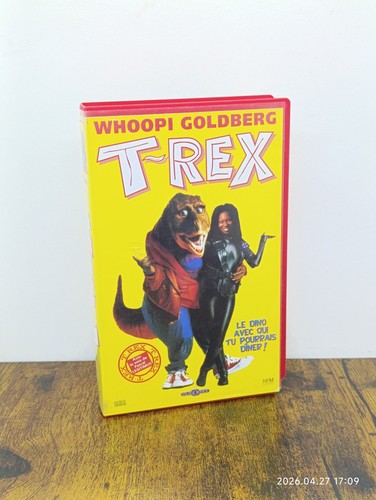 Vhs rex whoopi - fr, t-rex