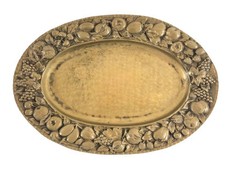 Plateau En Bronze Ouvré