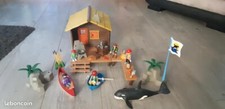 Playmobil La Cabane du pécheur  Avec Orque