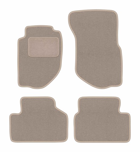 Tapis sol velours beige - tapis,