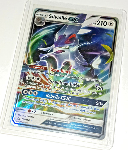 Carte pokémon silvallié - silvallié, gx