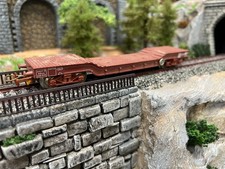 Wagon plat Surbaissé jouef ho