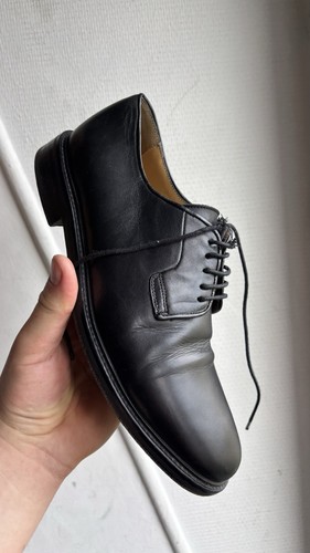 Balibaris black leather derby - balibaris,