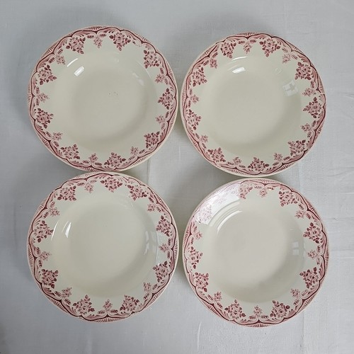 Assiettes creuses décor - assiettes,